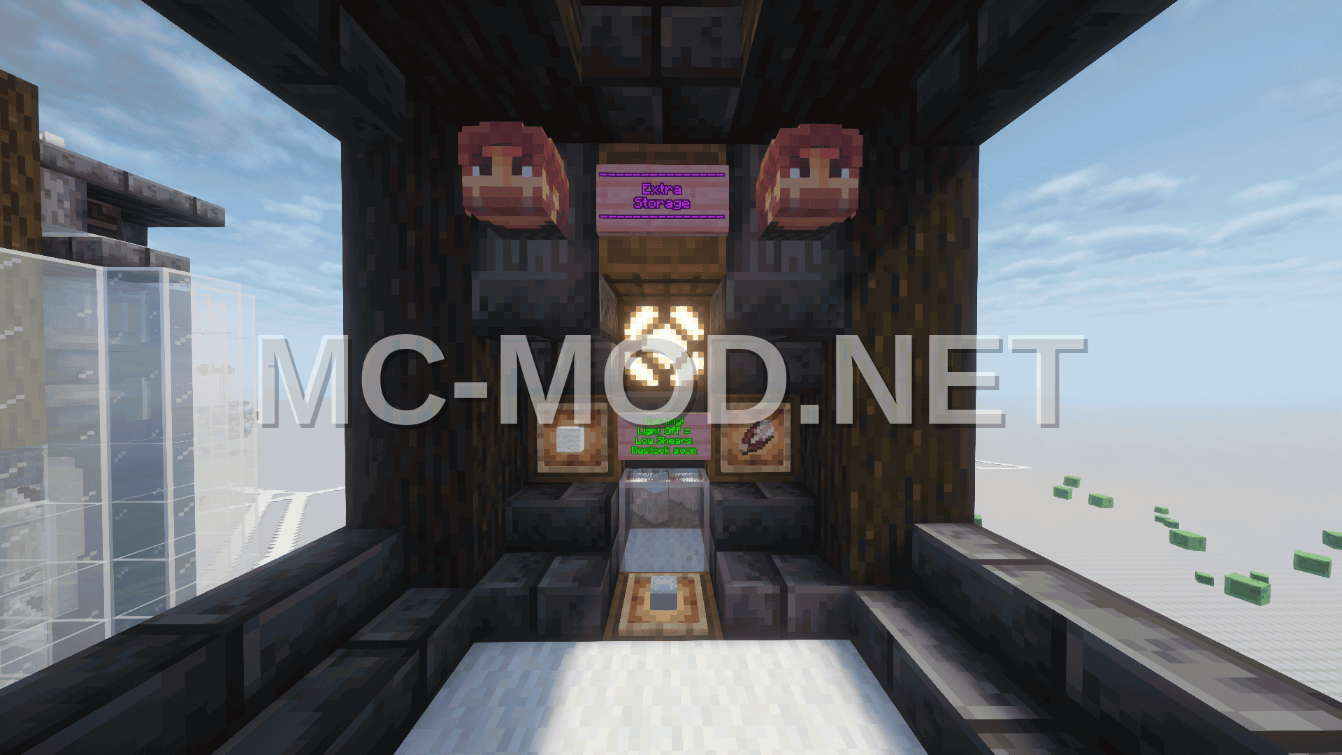 Automatic Wool Farm With Shulker Loader