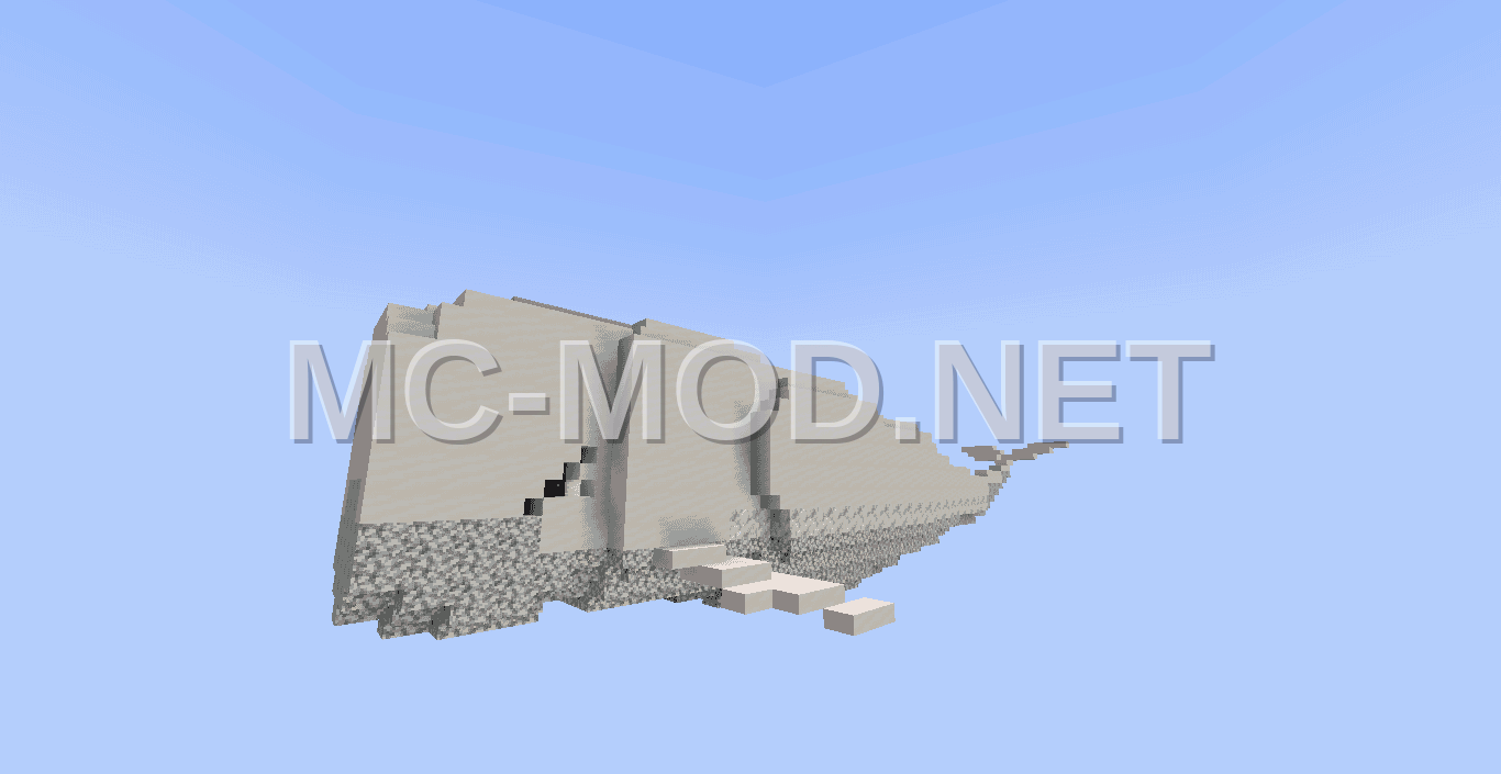 Giant White Whale Ocean Decoration