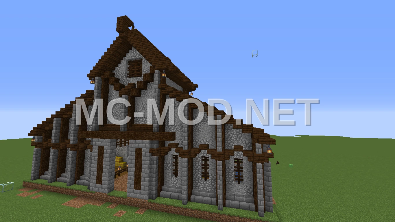 Barn 2 Medieval Town Structure