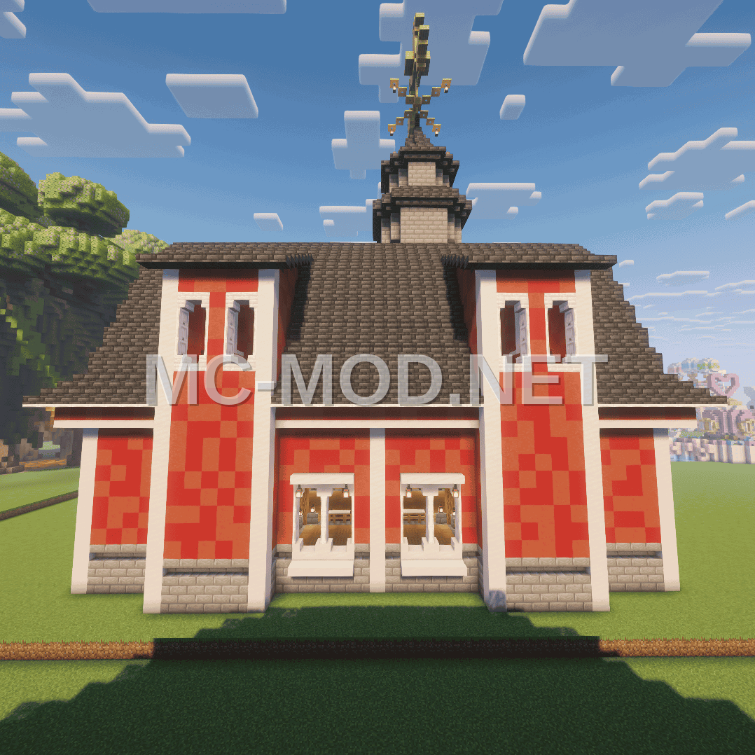 Large Farm Barn With Sniffer Flower Collection