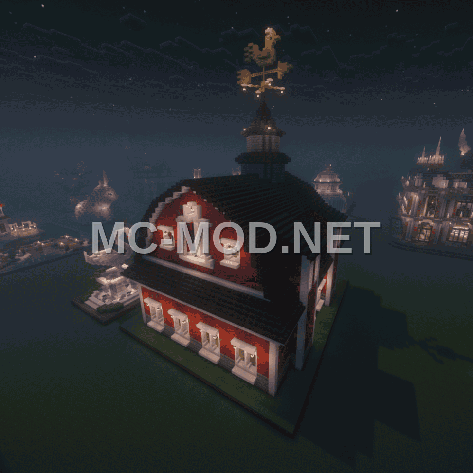 Large Farm Barn With Sniffer Flower Collection