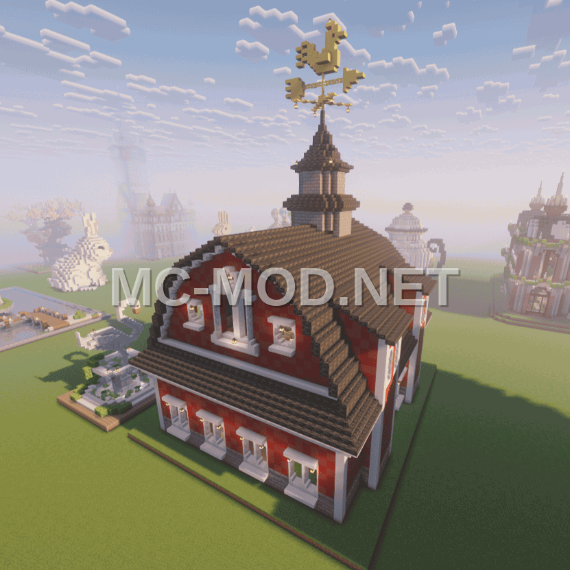 Large Farm Barn With Sniffer Flower Collection