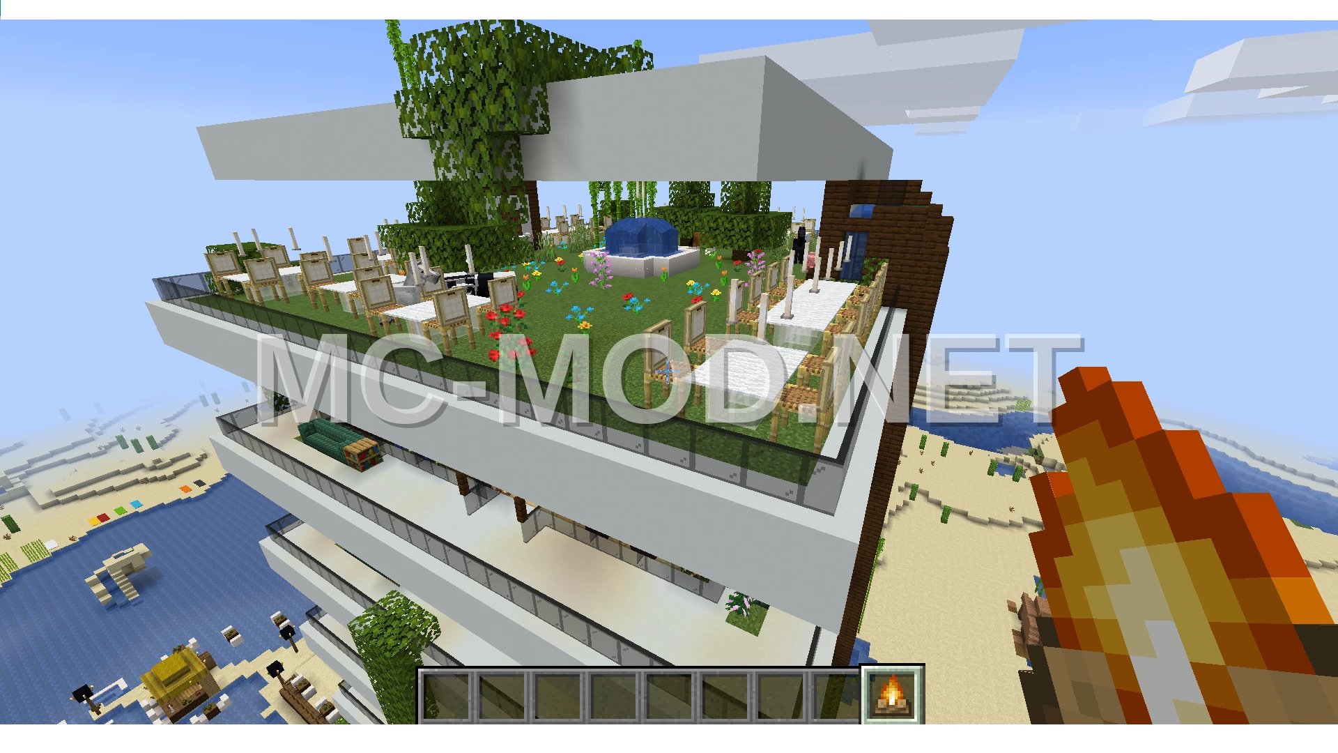Beachfront Hotel Tower
