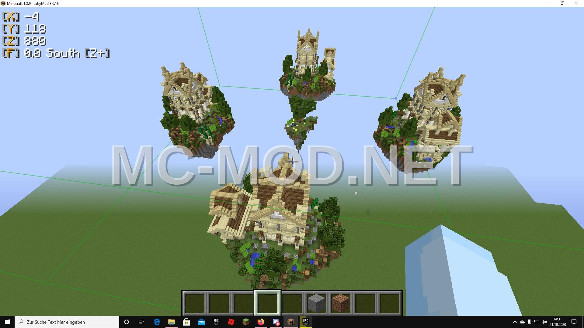 Bedwars Arena Map