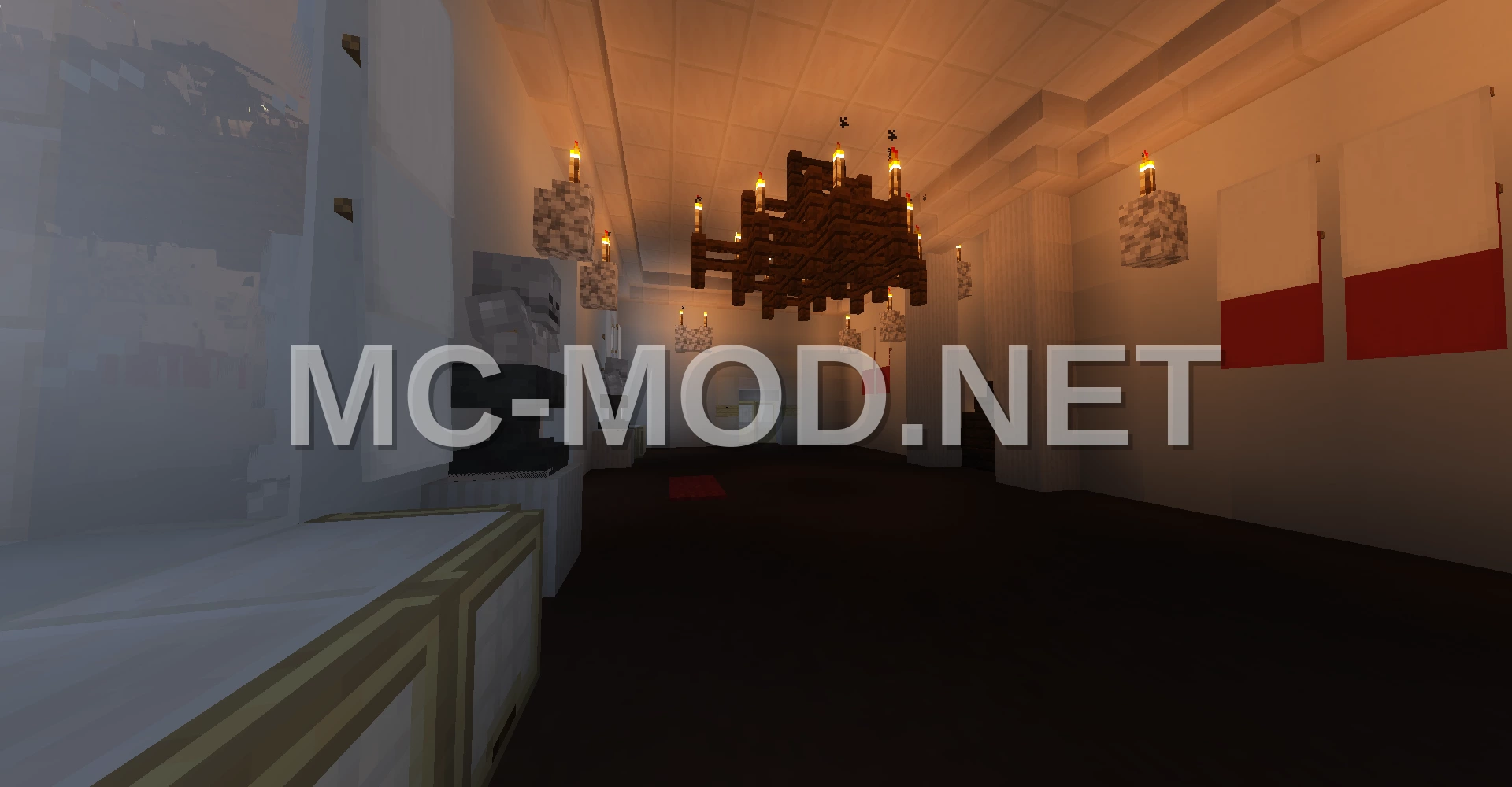 Belvedere Palace Warsaw Minecraft Build