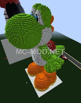 Big Yoshi Statue