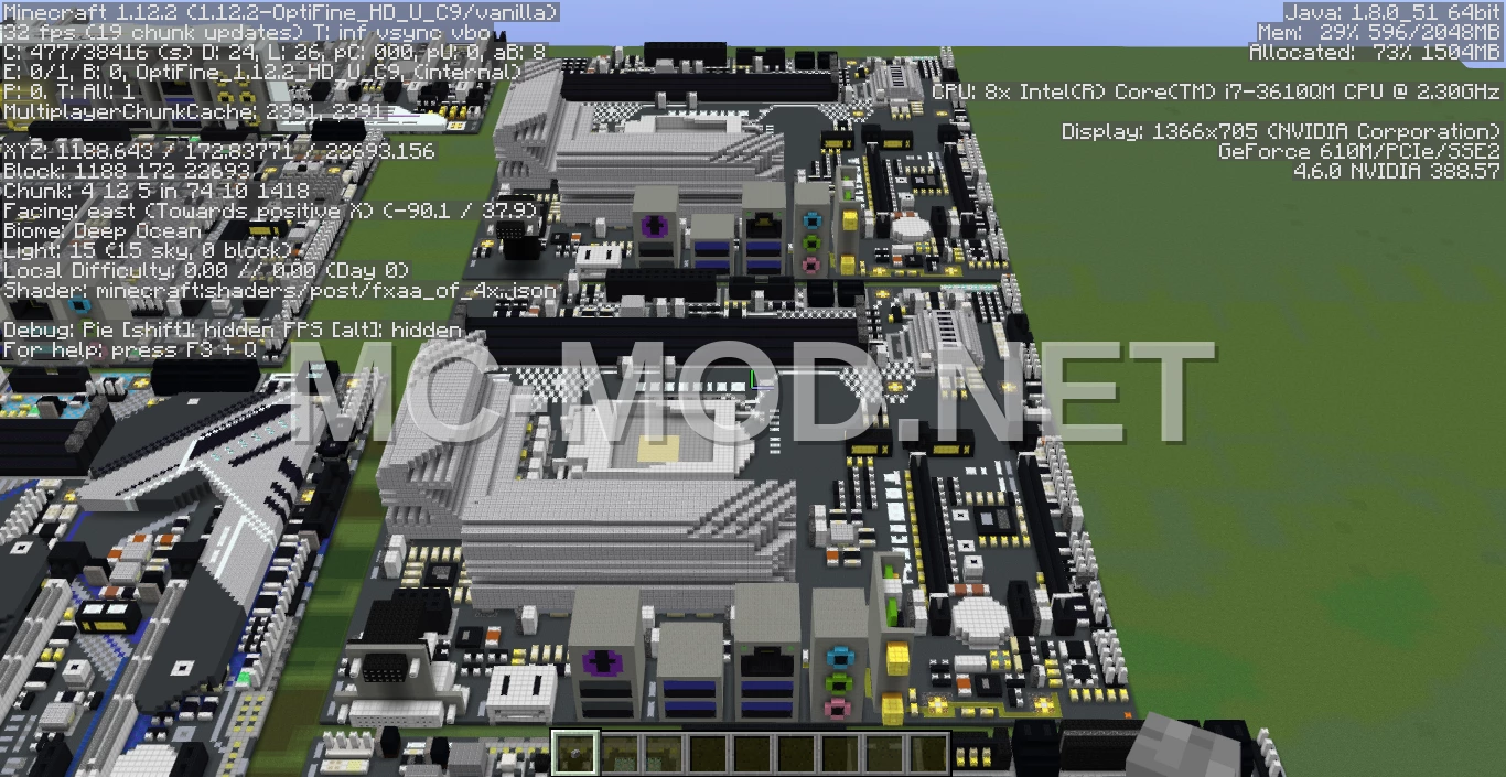 Biostar B560MX-E Motherboard Voxel Art