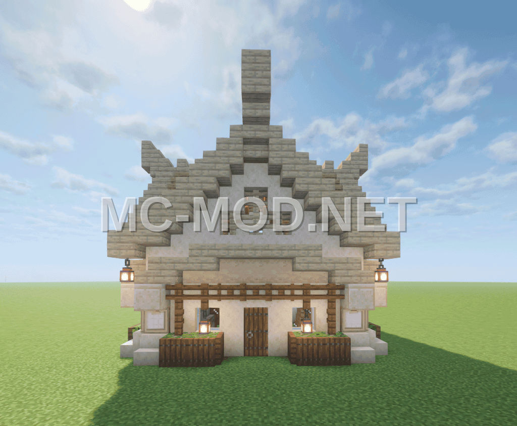 Birch and Sandstone House