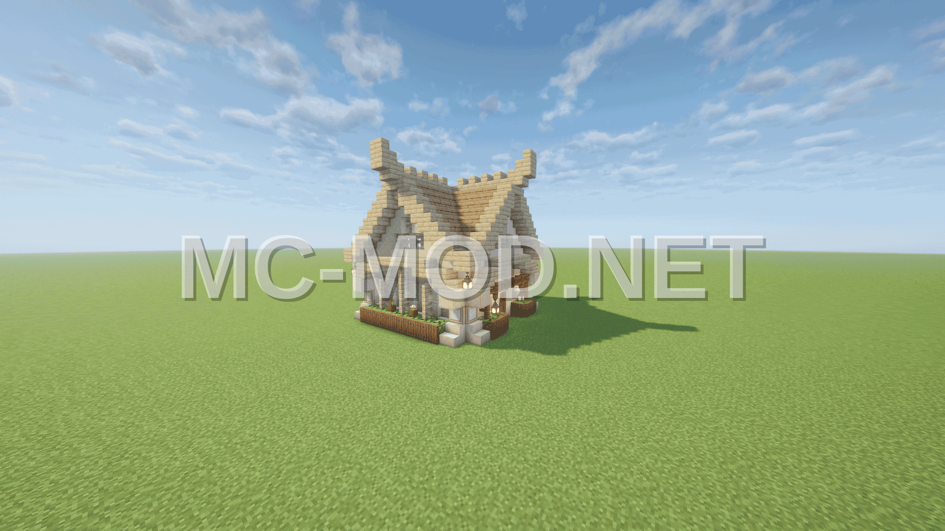 Birch and Sandstone House
