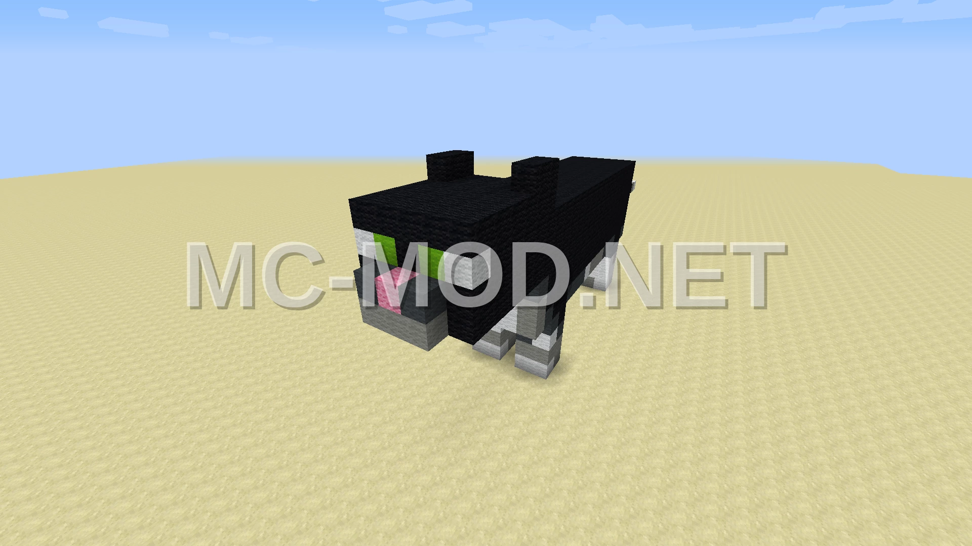 Black Cat Statue Build