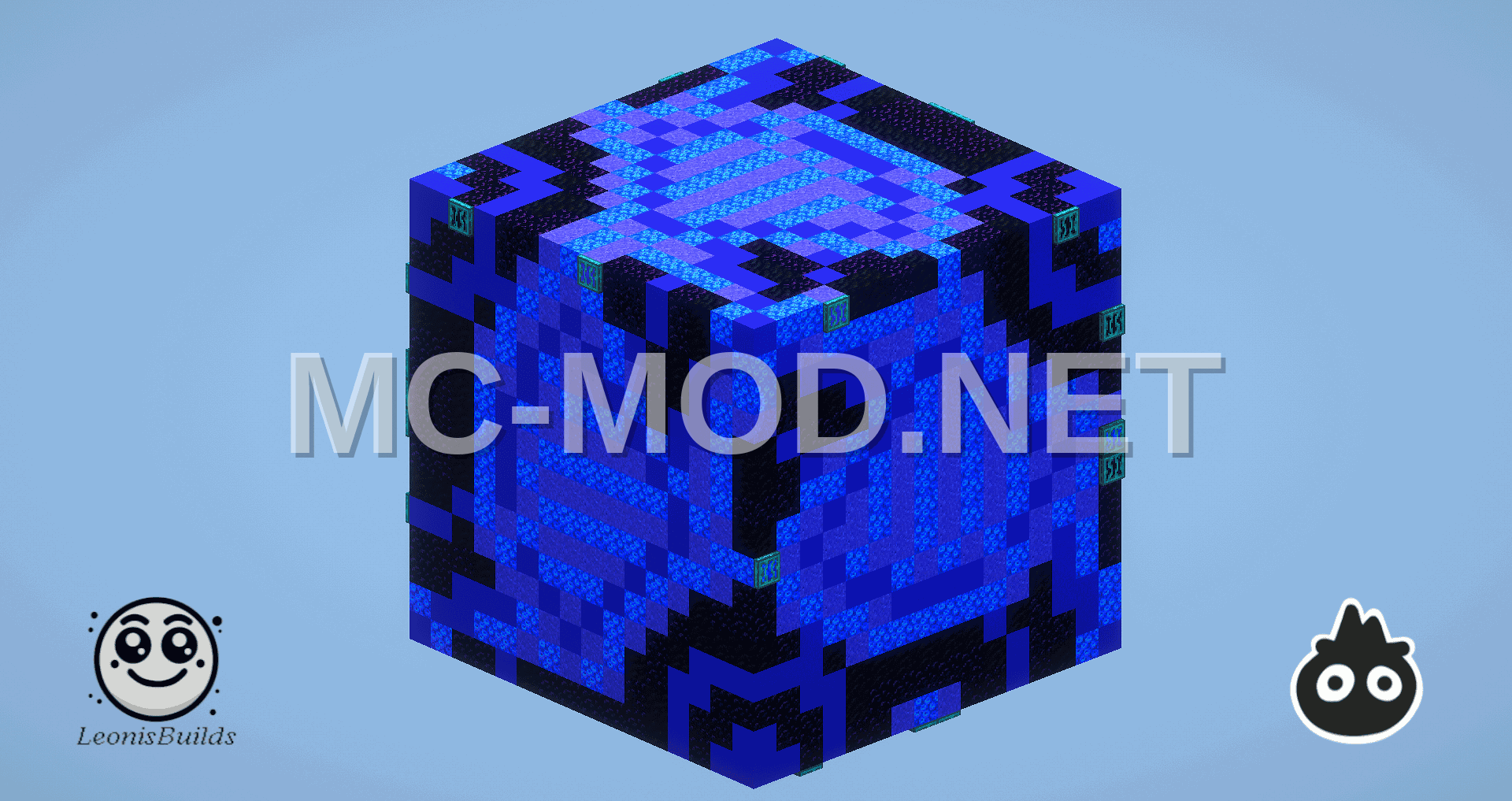 Blue Glazed Terracotta Structure