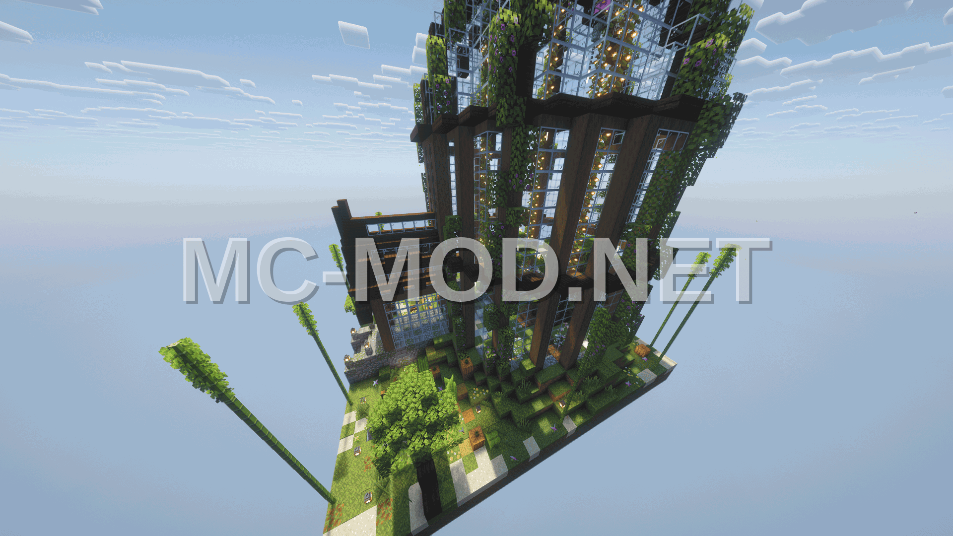 Botanical Greenhouse Structure