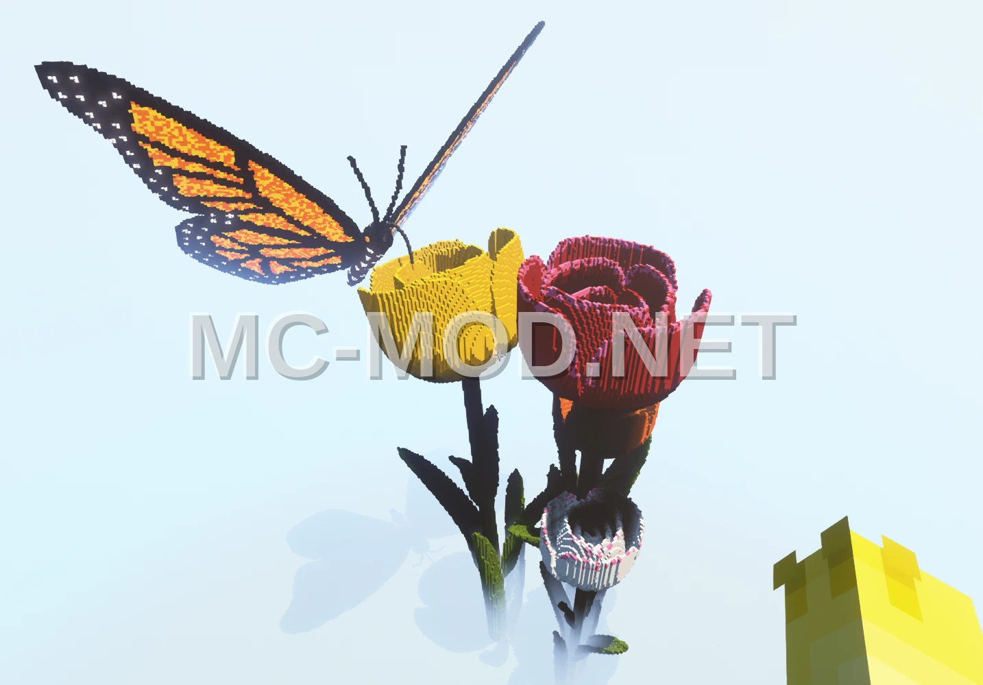 Butterfly and Tulip Build