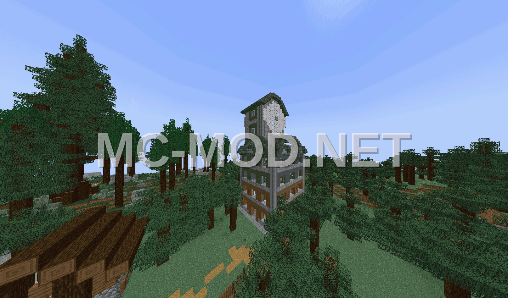 Create Mod Andesite Factory 16×16 Taiga