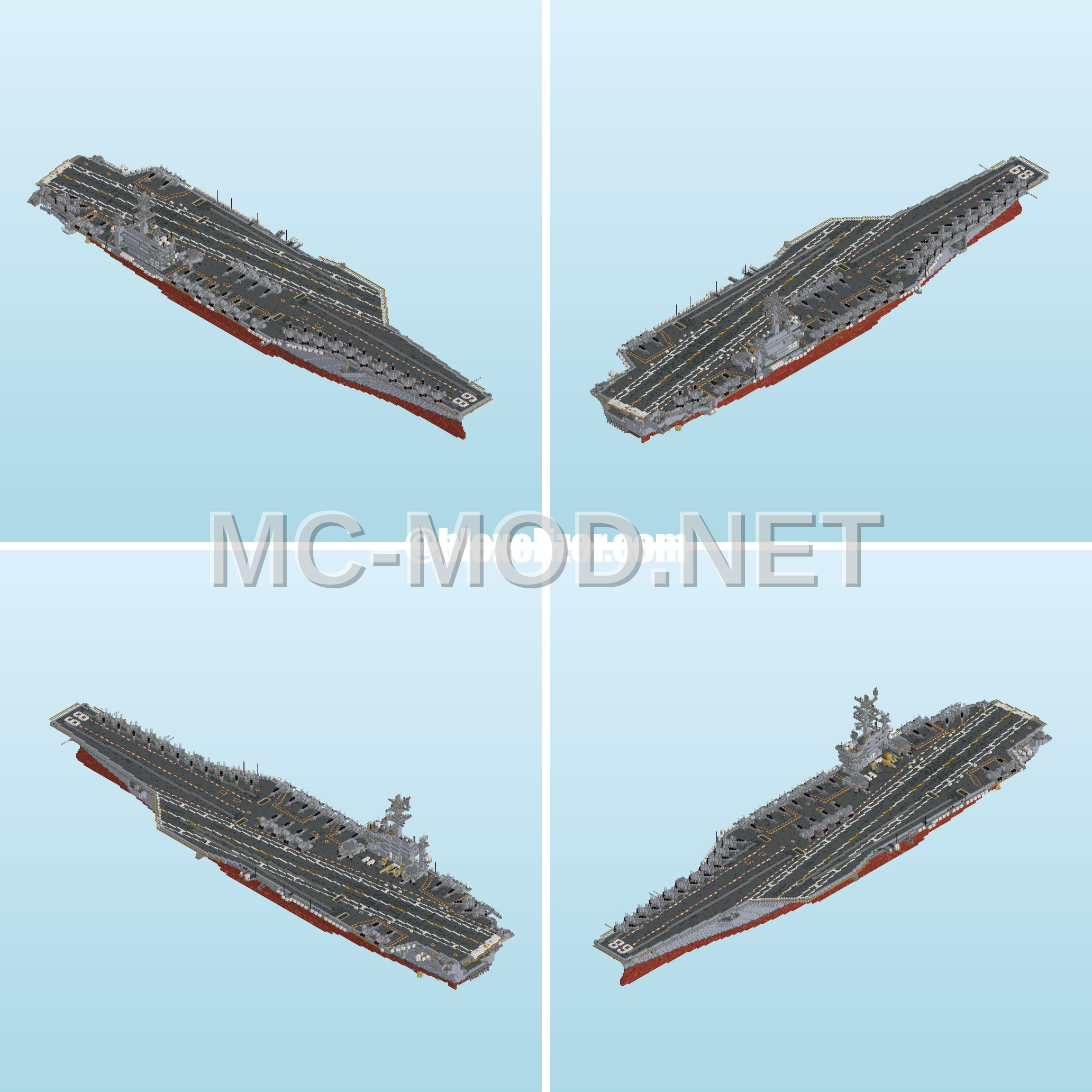 Nimitz Aircraft Carrier Model