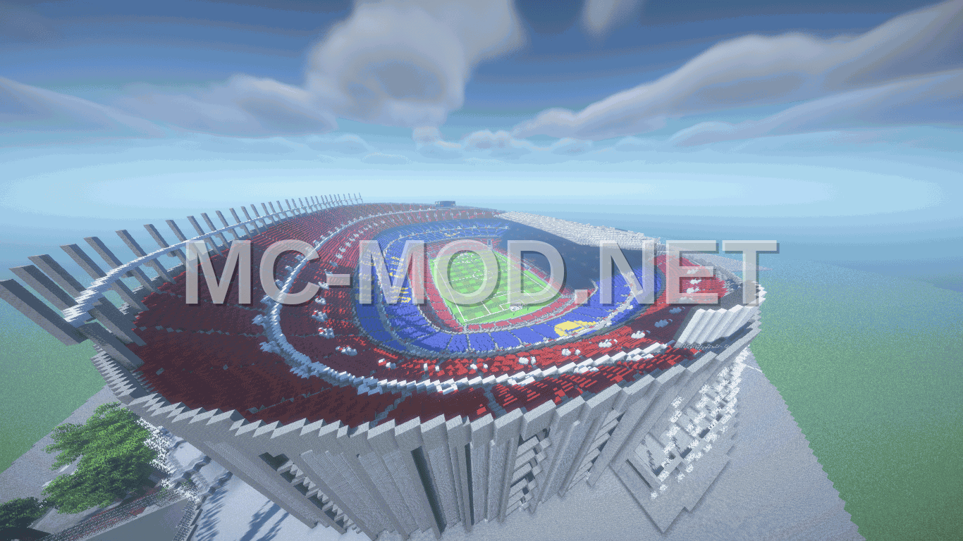 Camp Nou Stadium Of Barcelona