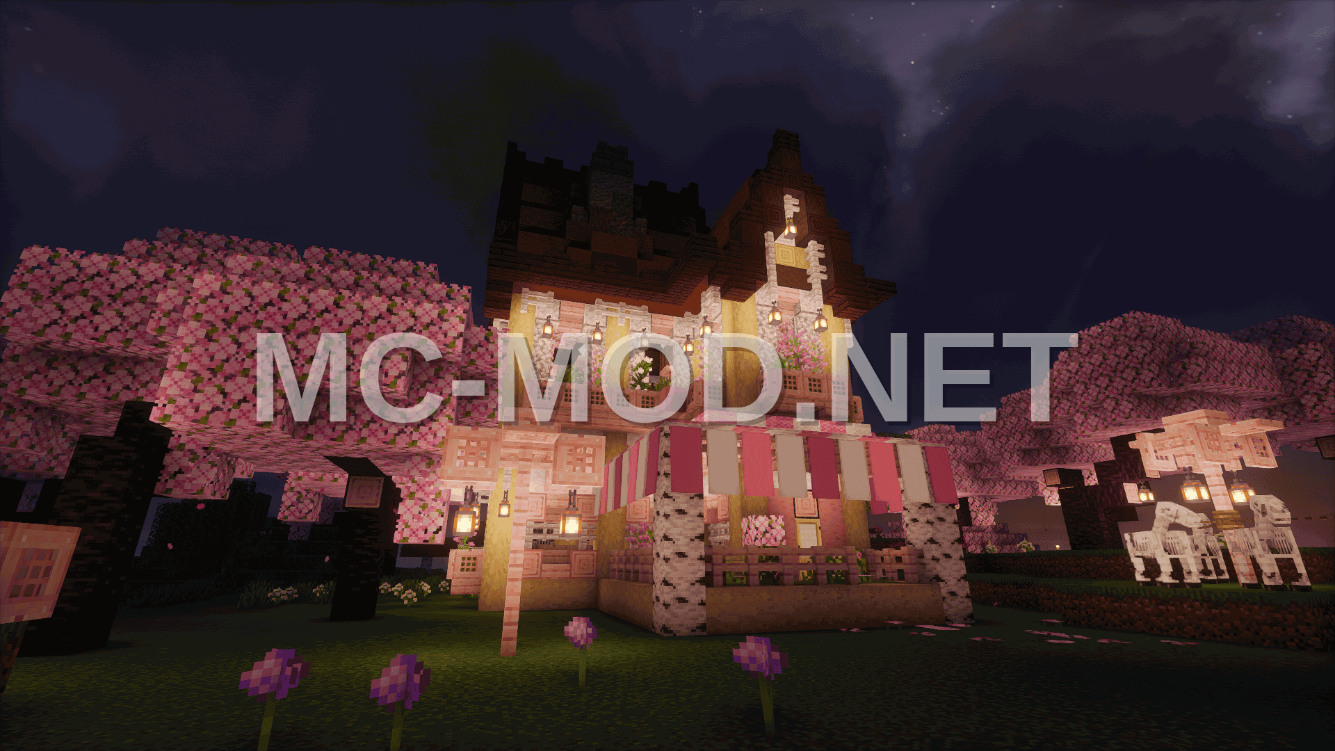 Aesthetic Pink House
