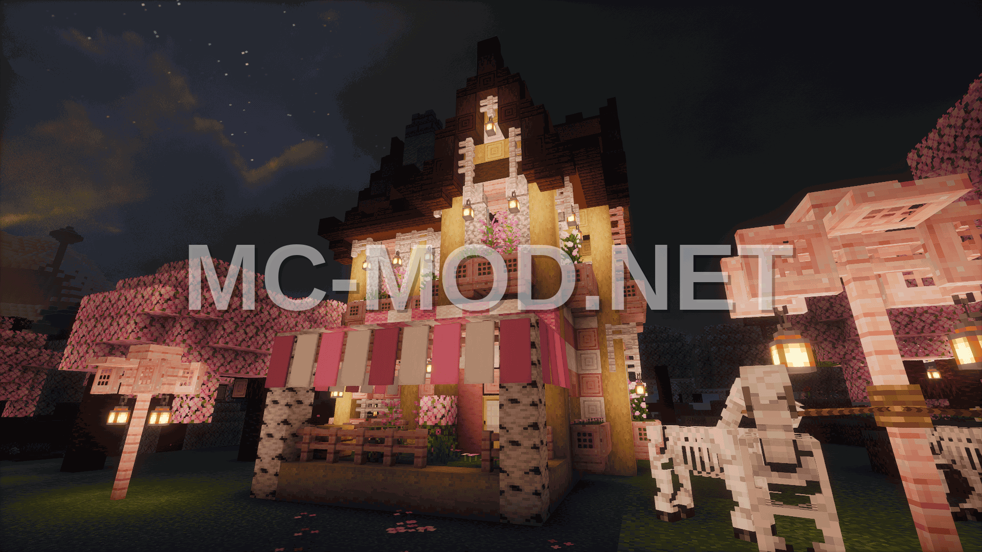 Aesthetic Pink House