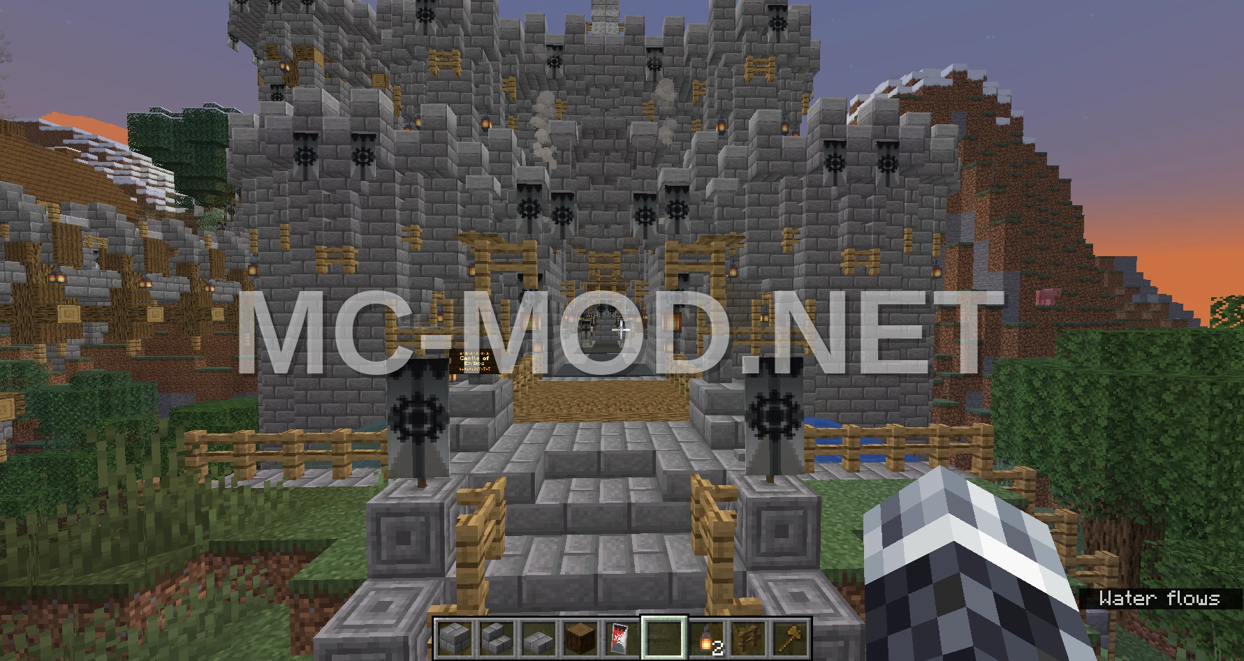 Castle Gate With Working Drawbridge