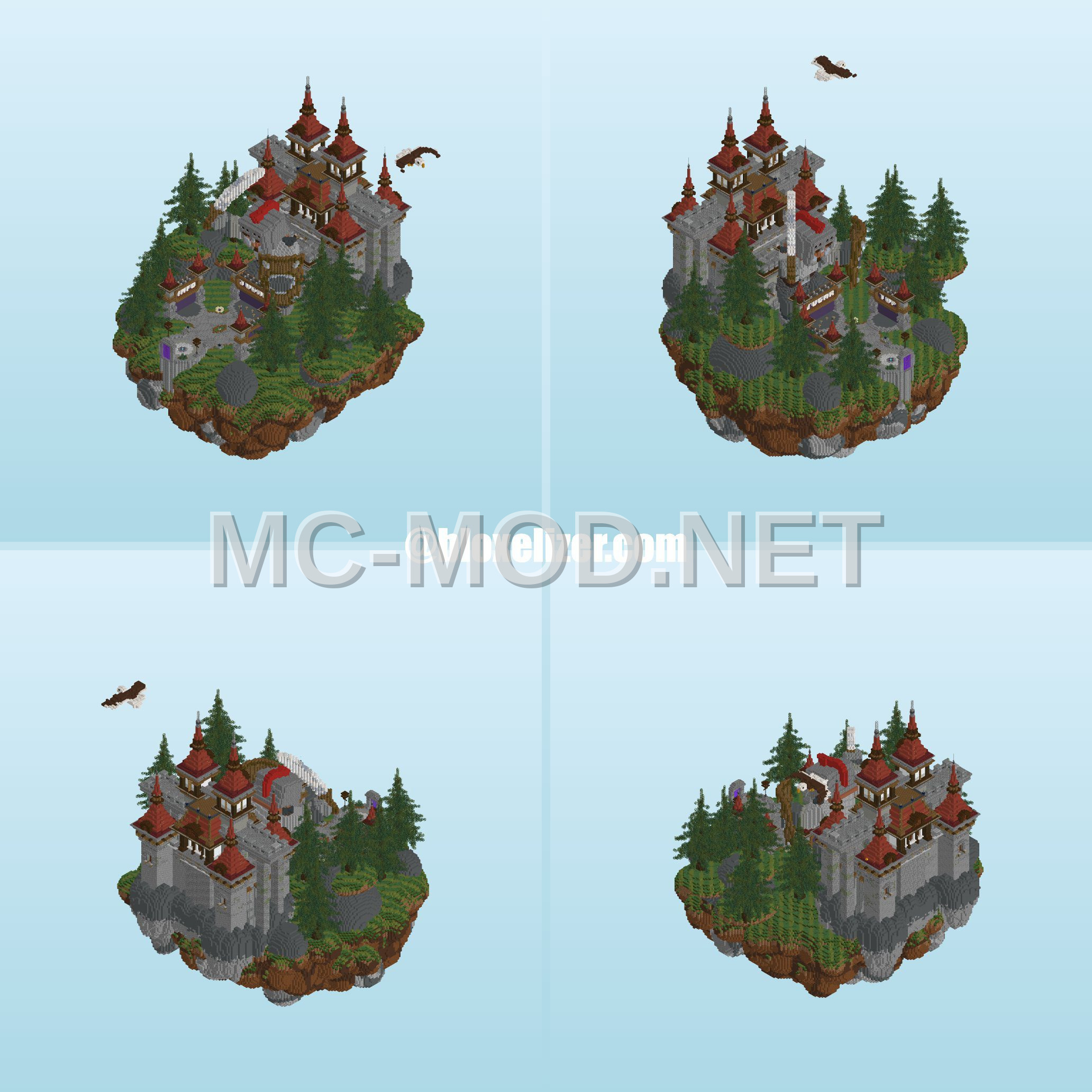 Majestic Castle Tower – Brown Wool & Terracotta