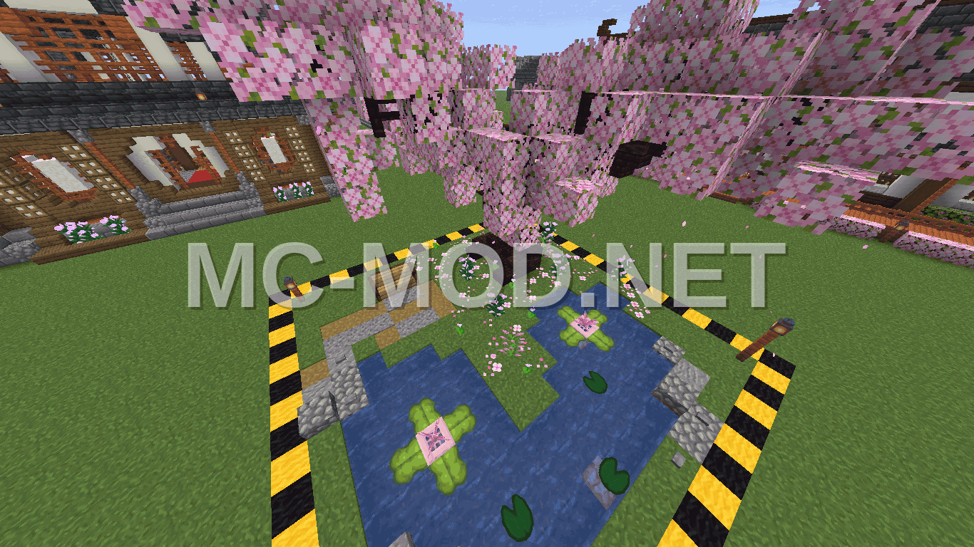 Cherry Blossom Pond Decoration