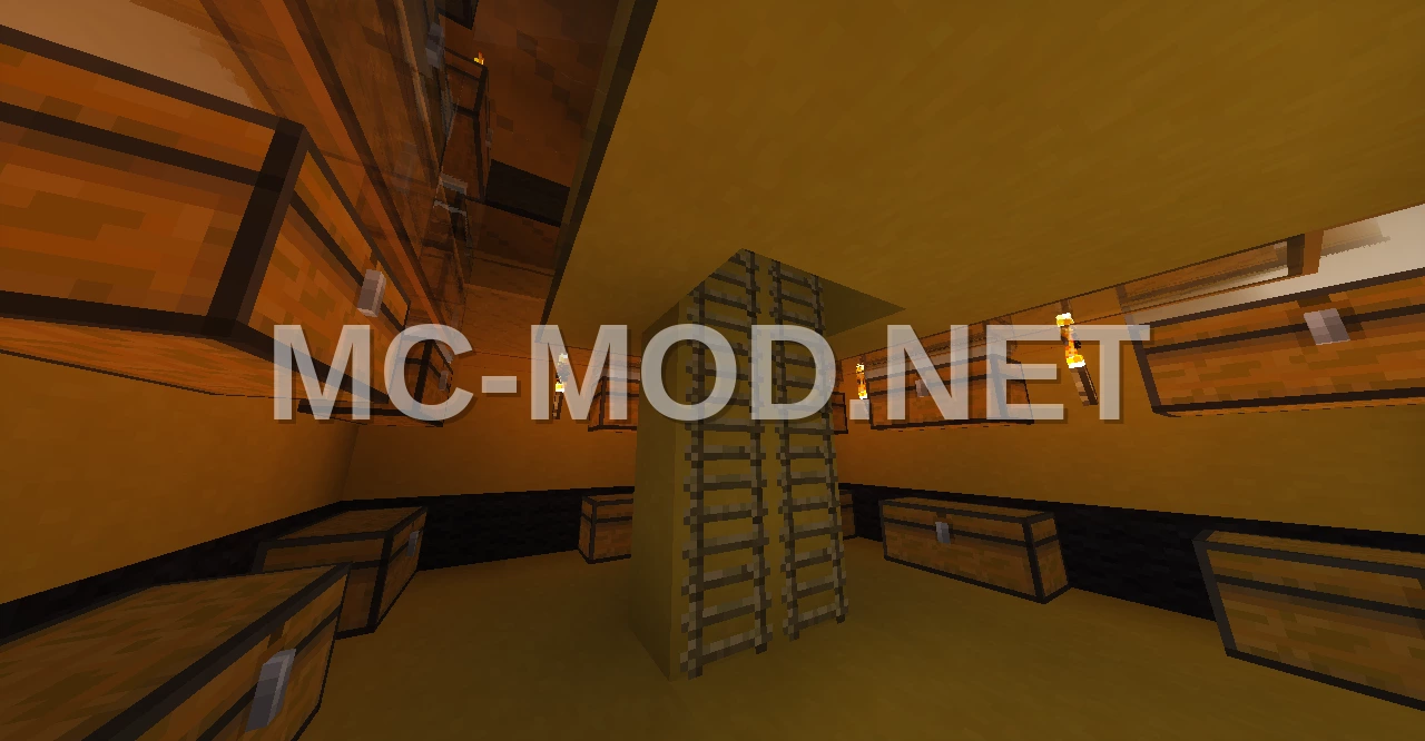 Chest-Shaped Storage Warehouse