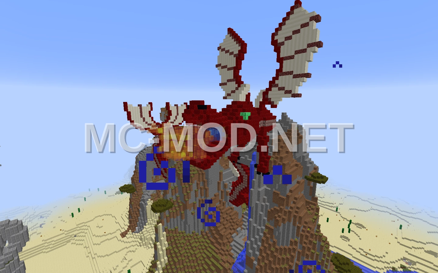 Large Chinese Dragon Statue