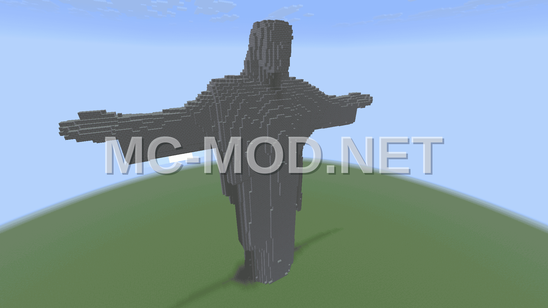 Christ The Redeemer Stone Brick Statue