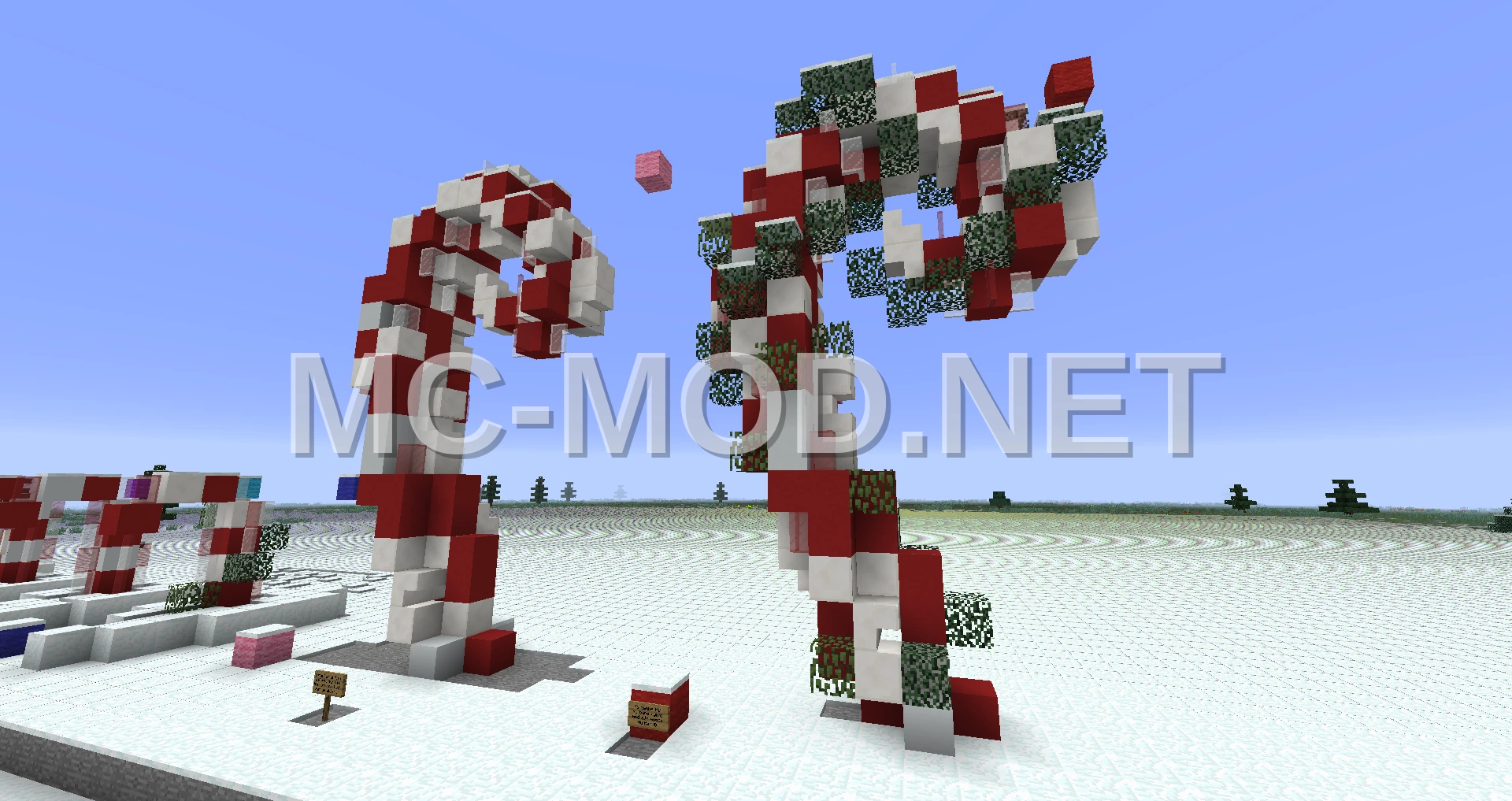 Christmas Candy Canes Decoration