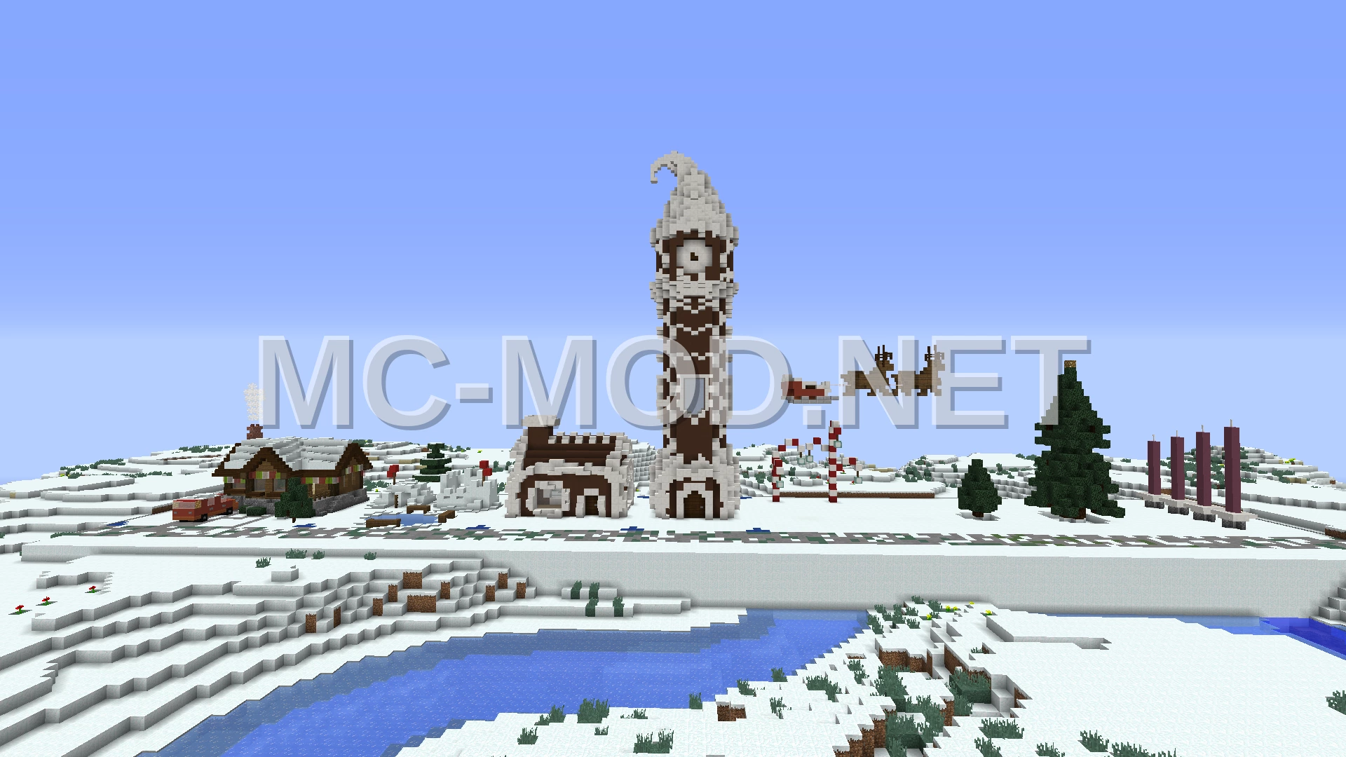 Christmas Holiday Village