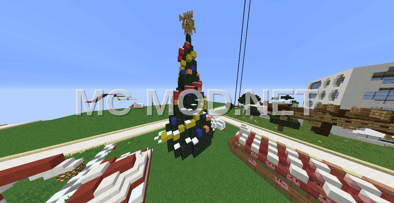 Festive Spruce Leaf Christmas Tree