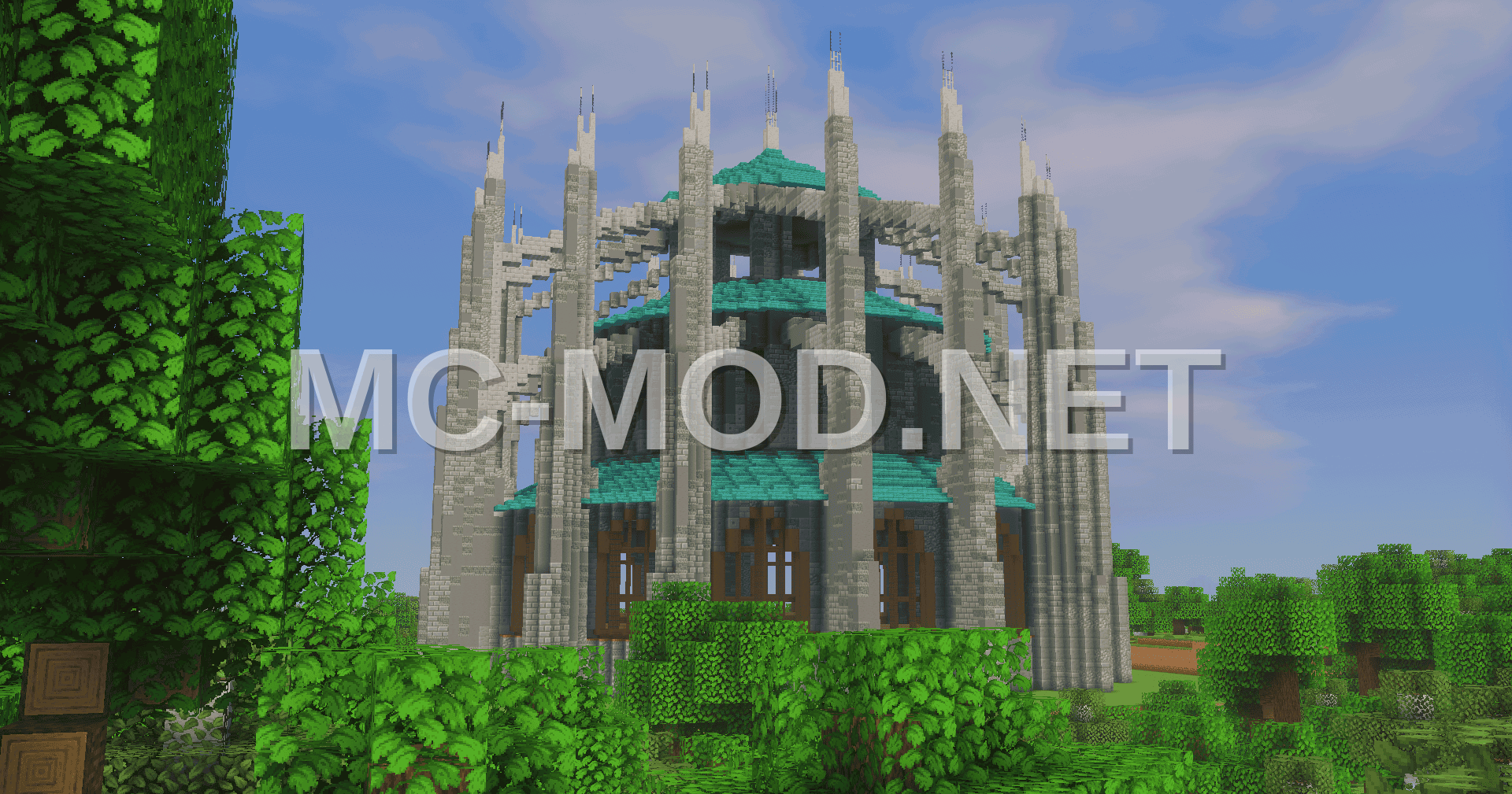 Circular Gothic Cathedral