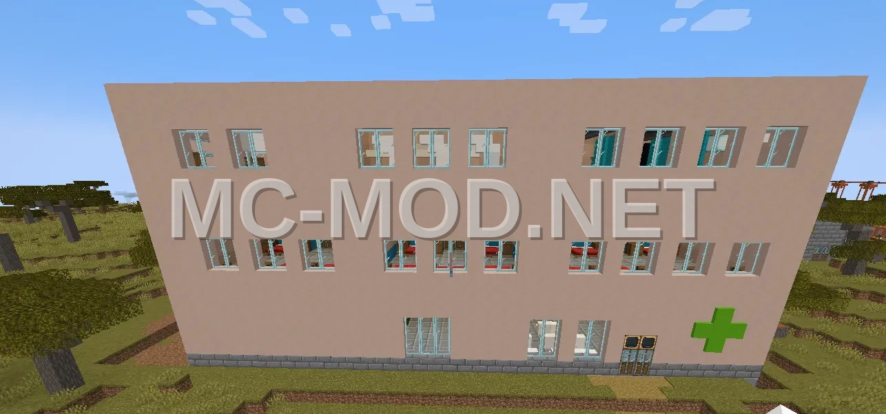 City Hospital with Elevator – 10890 Blocks