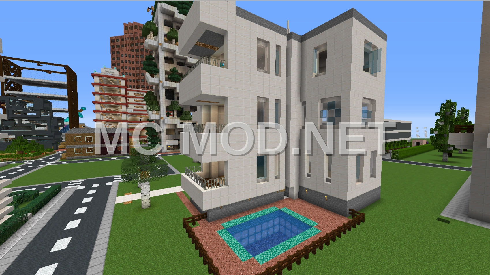 City Hotel With Penthouses