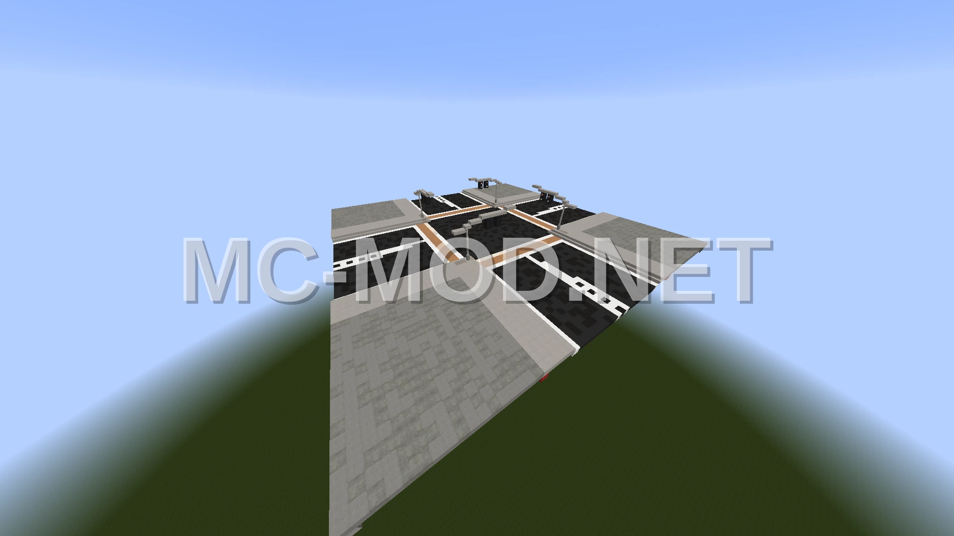 City Intersection Crossroads