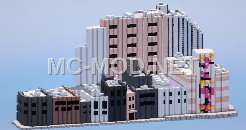 City Minecraft Builds: A Large Residential Project