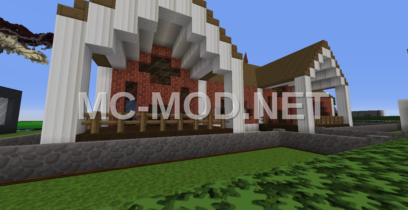 Classic Brick and Wood House