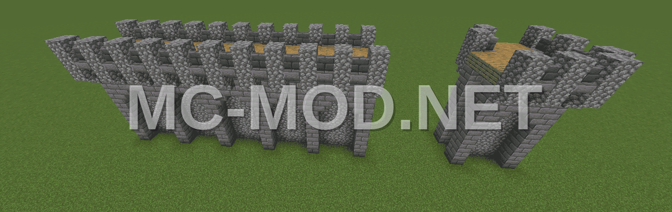 Classic Castle Wall Section