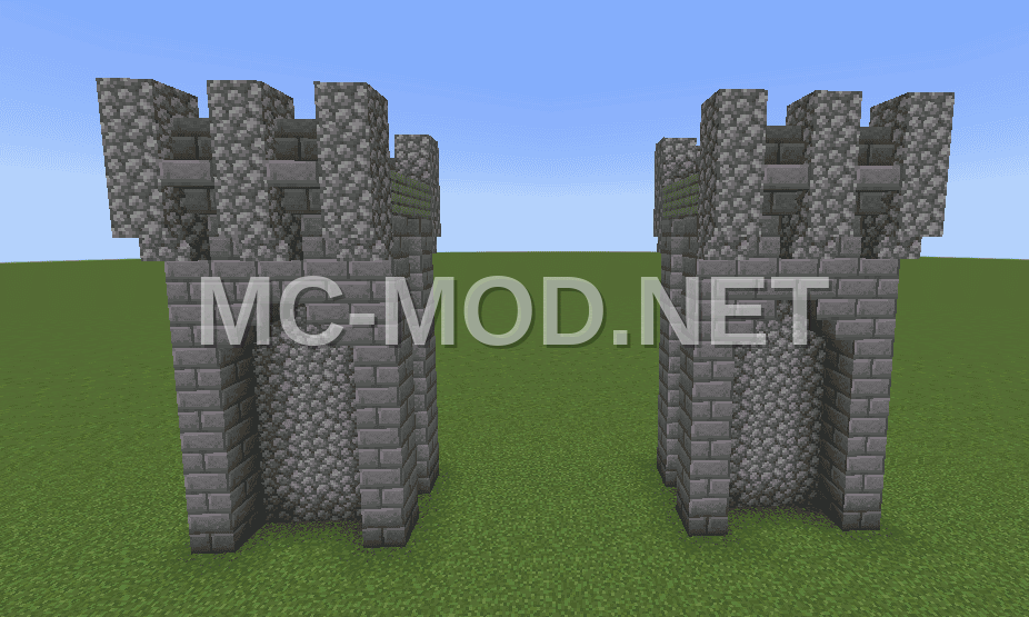 Classic Castle Wall Section