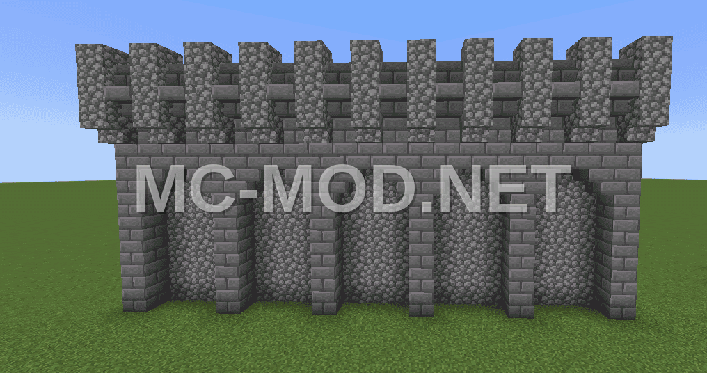 Classic Castle Wall Section