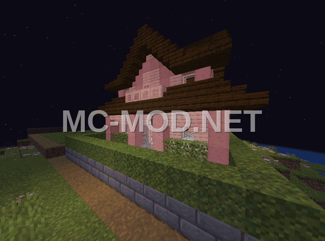 Classic Cherry Blossom House 16×16