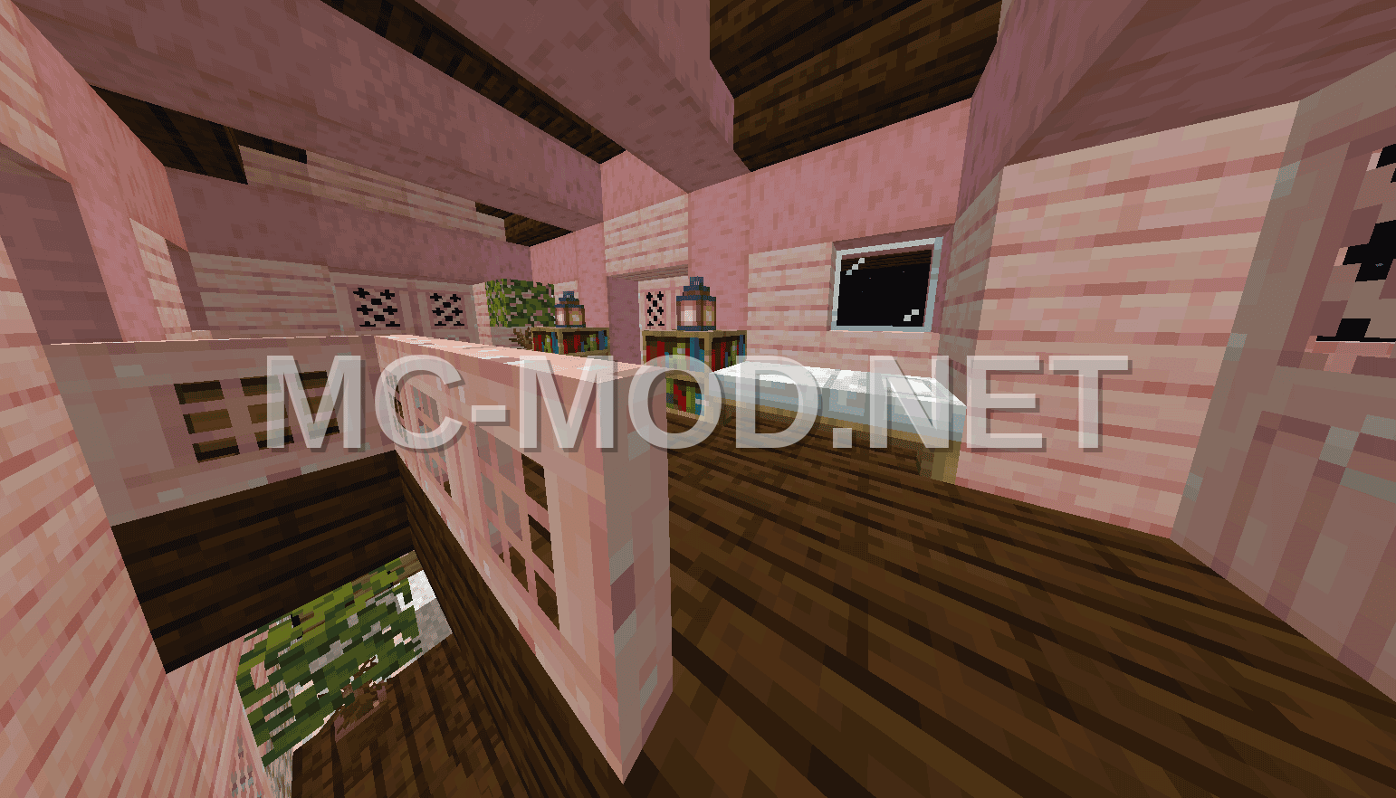 Classic Cherry Blossom House 16×16