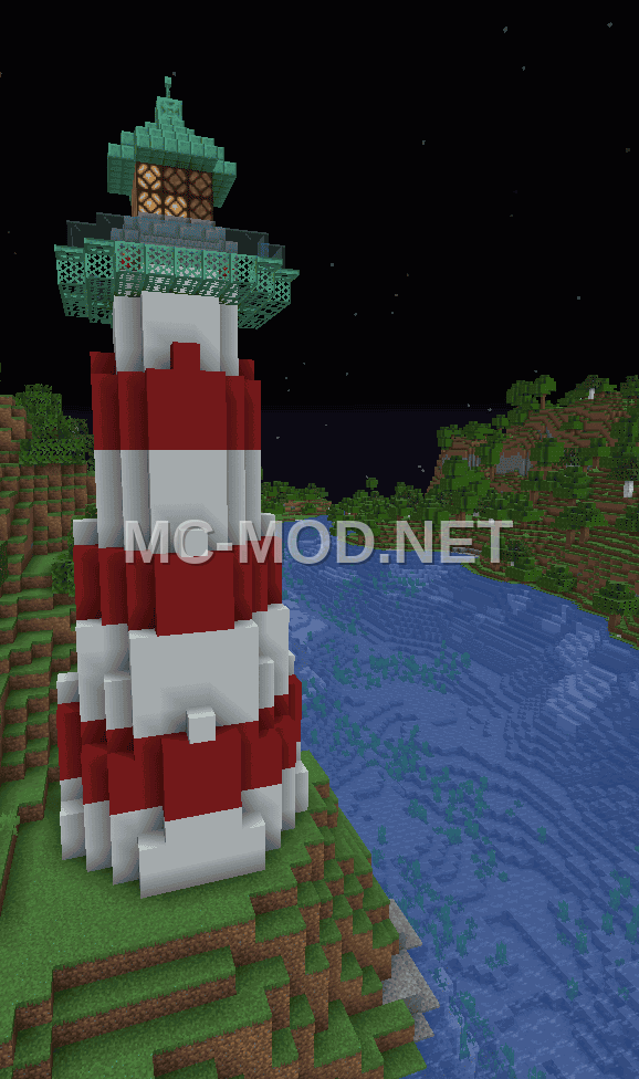 White And Red Concrete Lighthouse