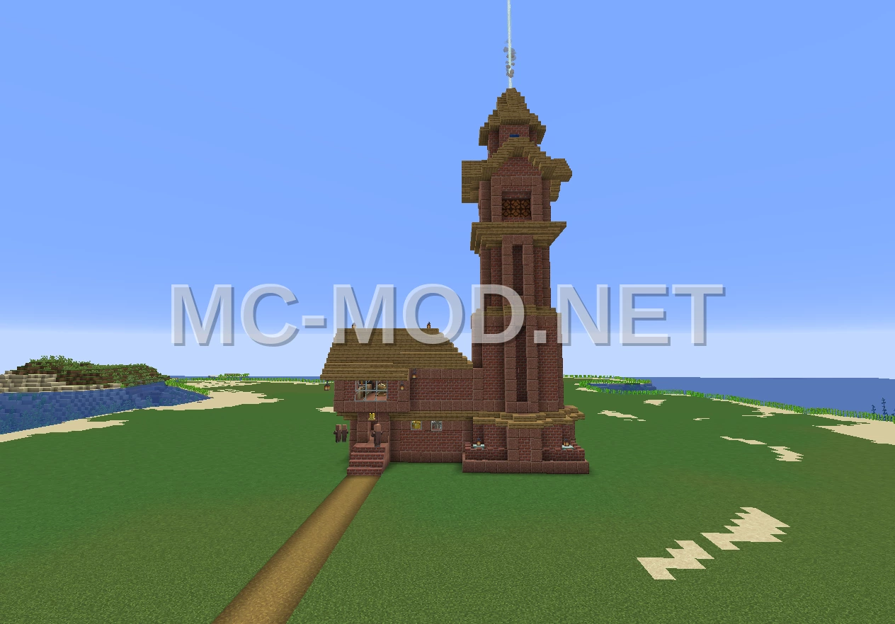 Coastal Lighthouse Structure
