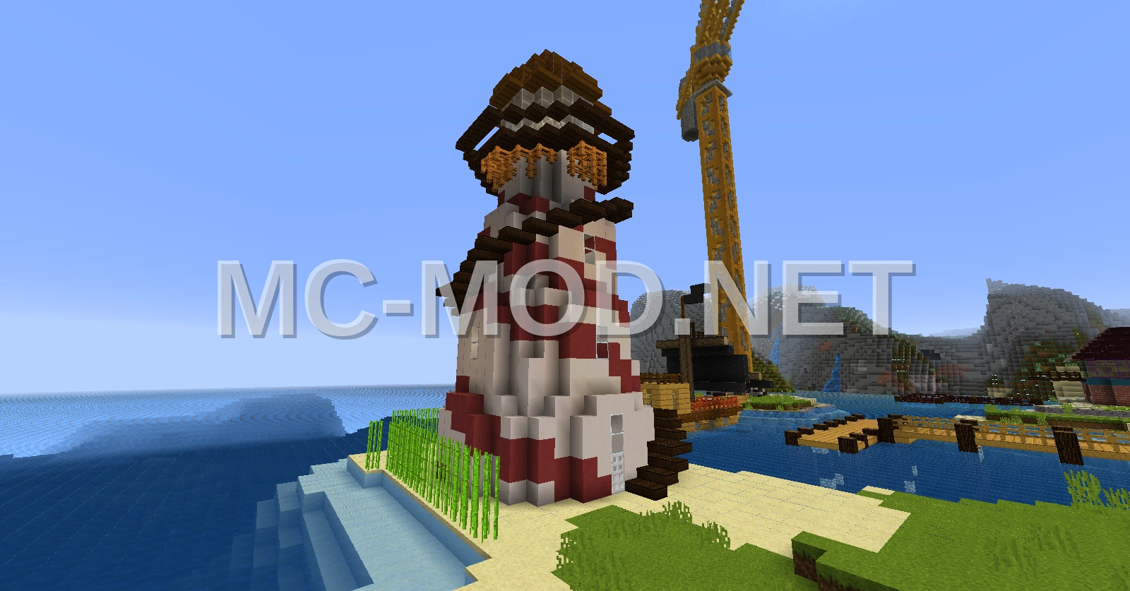 Coastal Lighthouse Tower