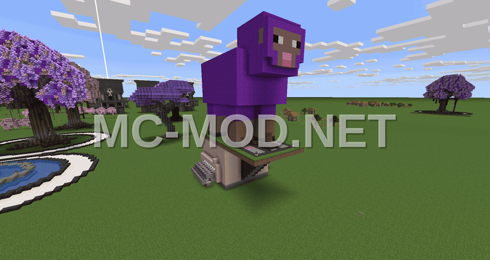 Colorful Sheep Farm With Sorting