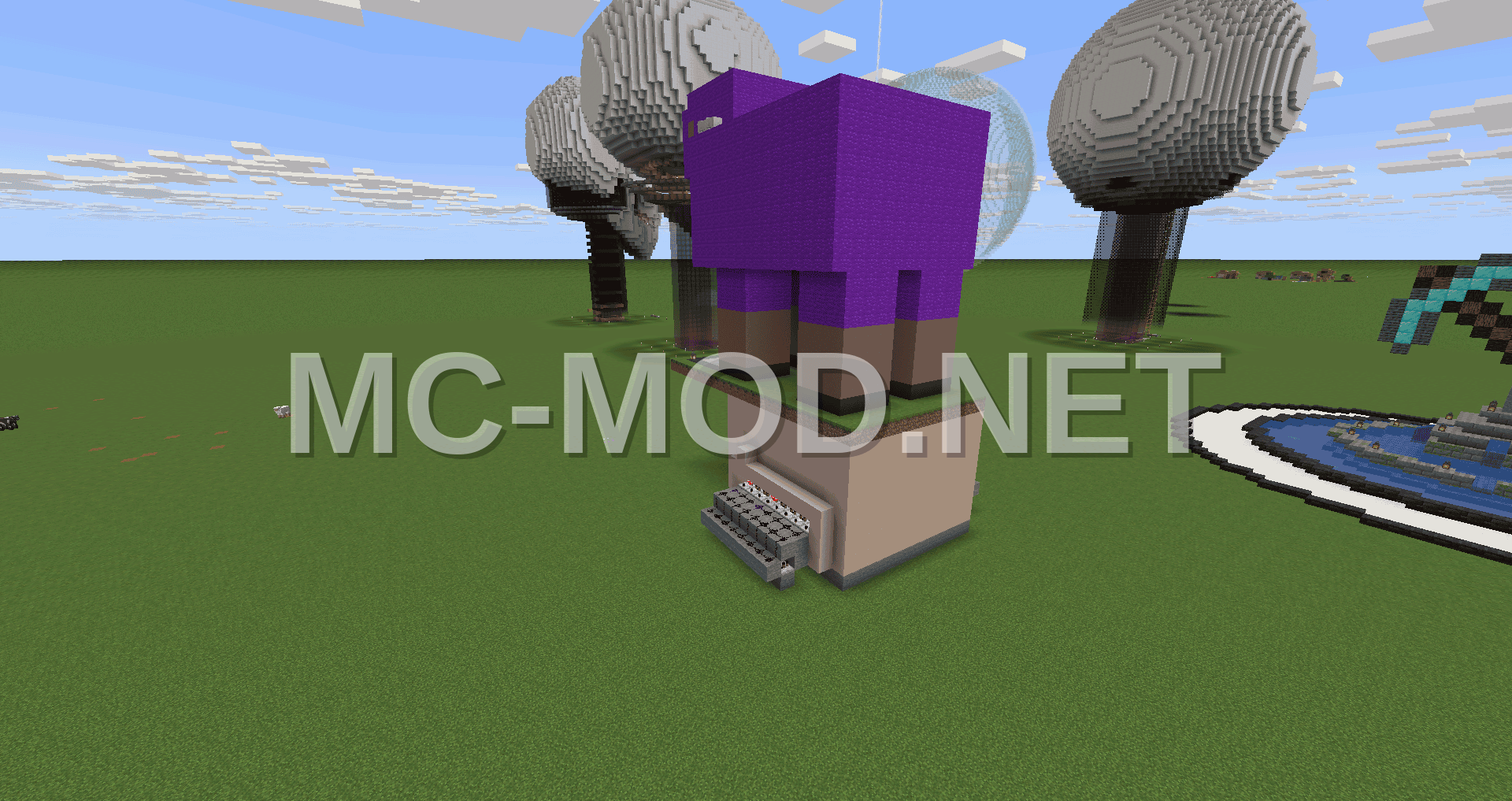 Colorful Sheep Farm With Sorting