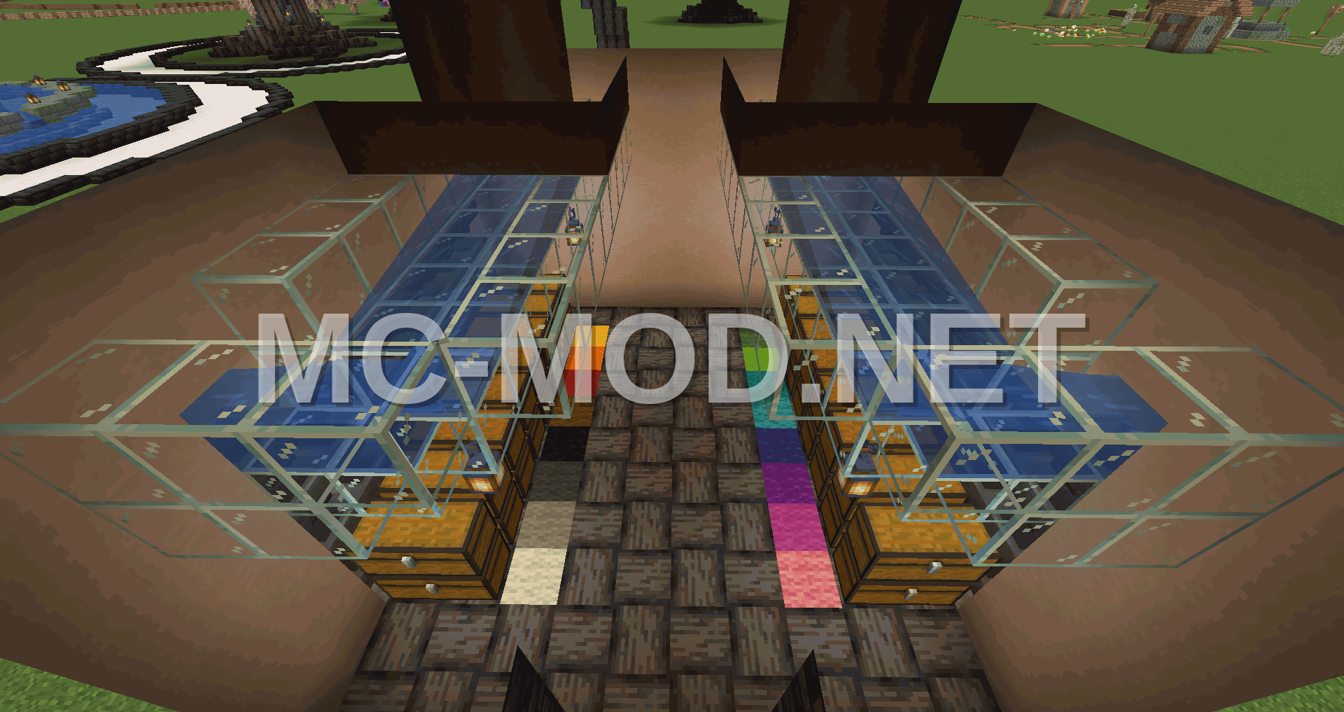 Colorful Sheep Farm With Sorting