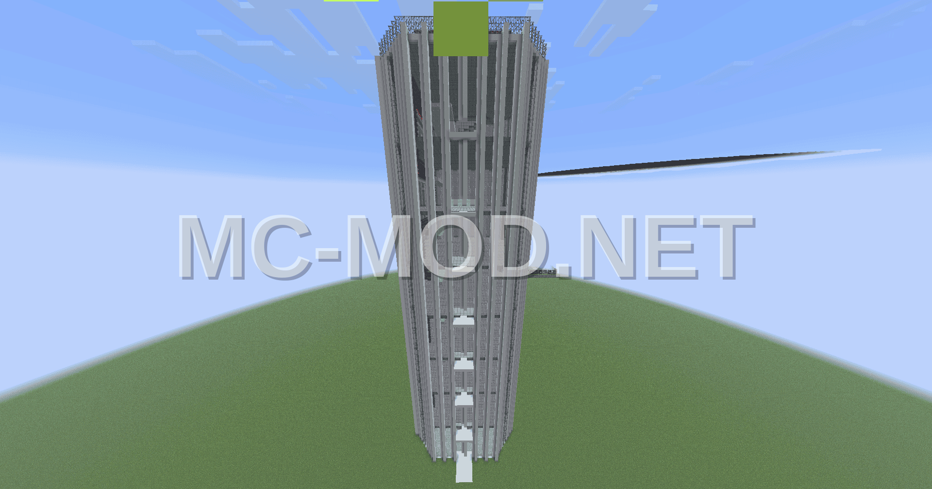 Colpatria Tower Minecraft Replica