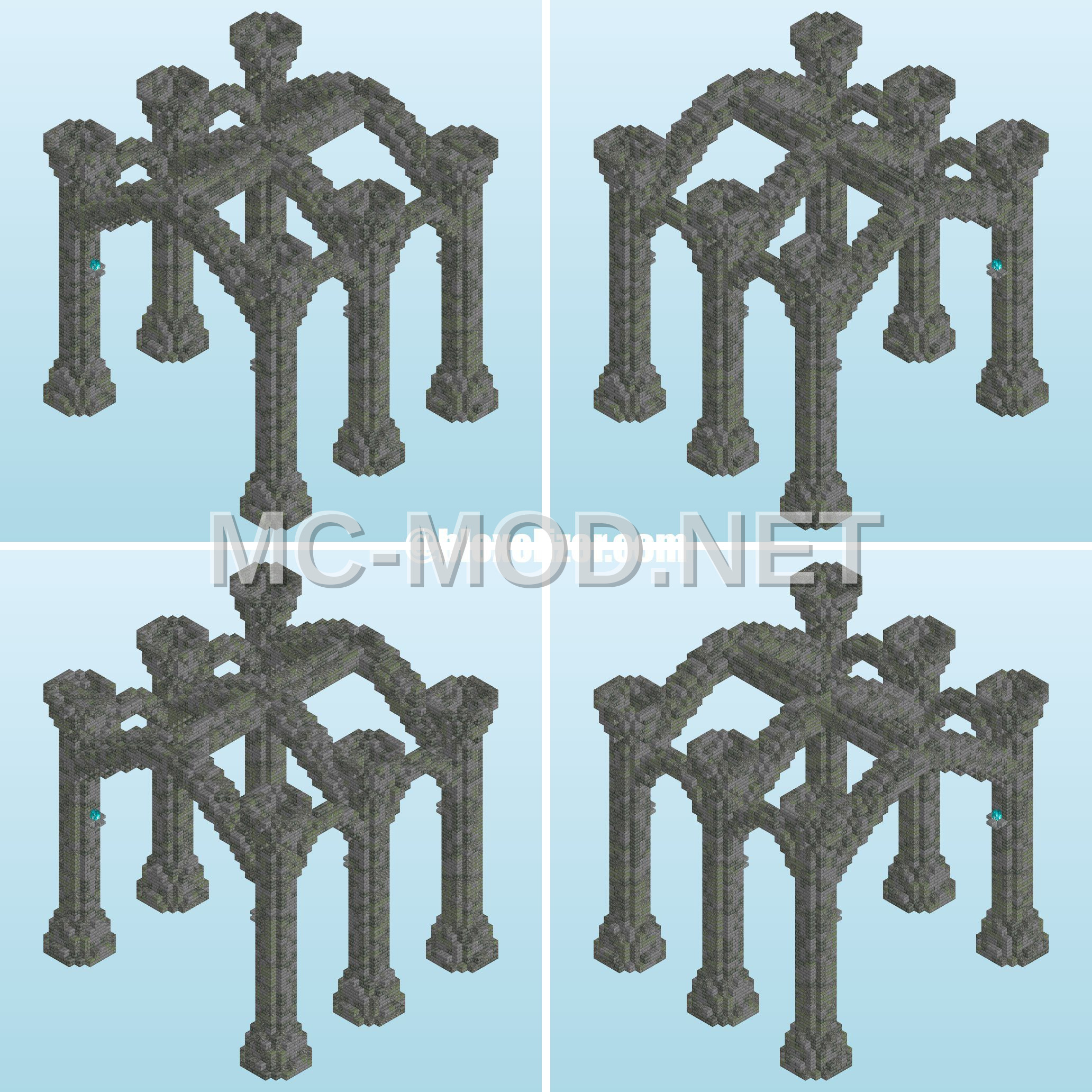 Elegant Stone Columns